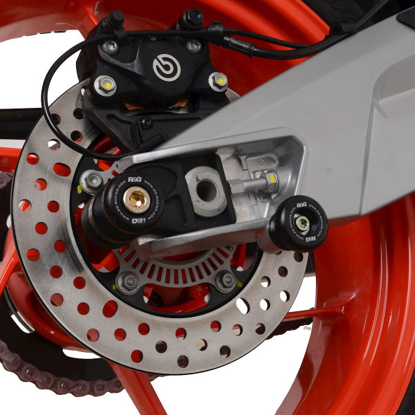 R&G Cotton Reels for the Aprilia RS660 '21-, Tuono 660 '21- & Tuareg 660 '22- (Offset)